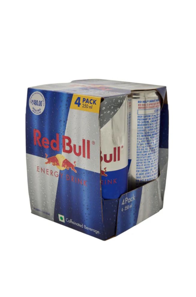 RED BULL ENERGY DRINK 4 PACK