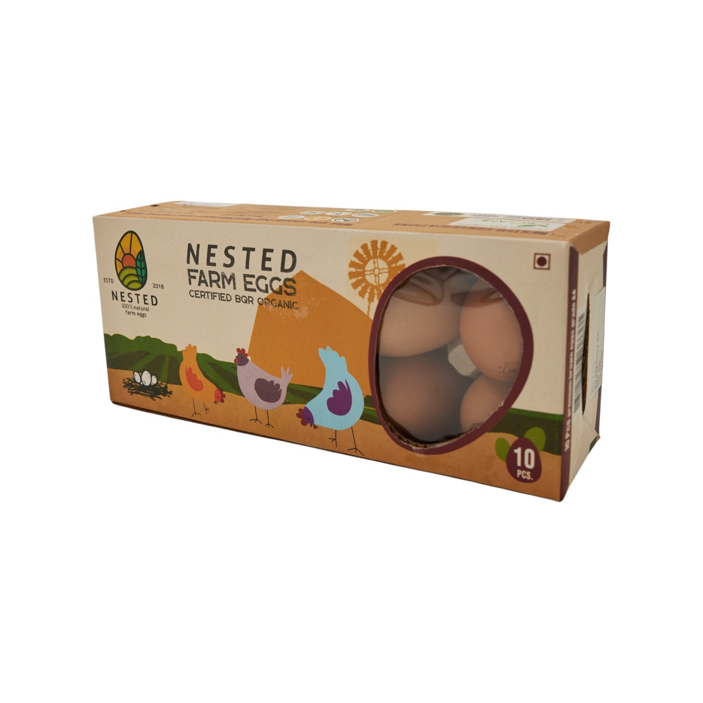 Nested Farm Eggs (10pcs)