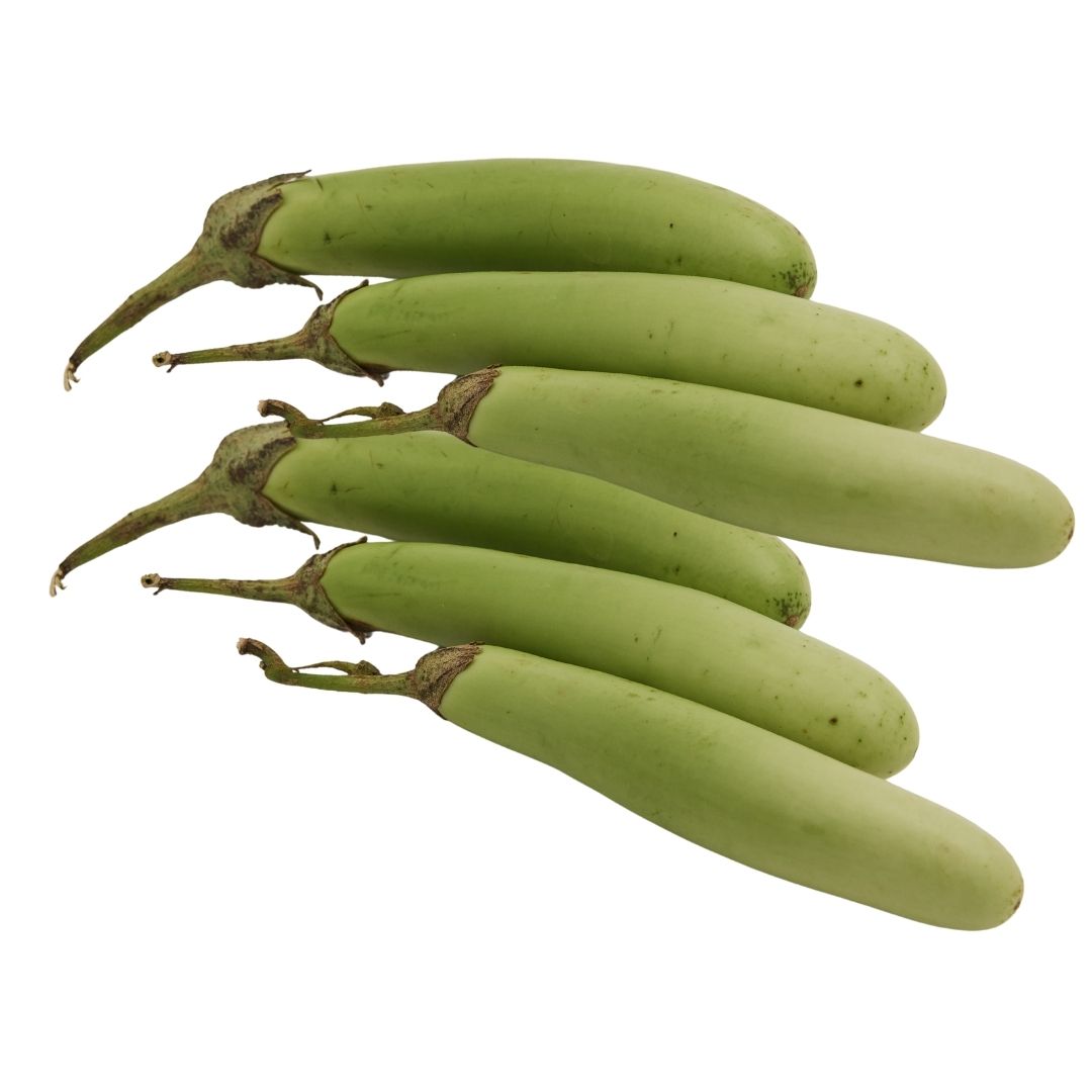 LONG BRINJAL GREEN (LAMBA HARA BAIGAN)