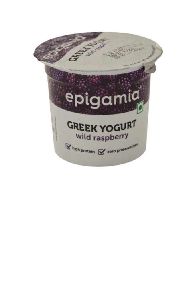 GREEK YOGURT WILD RASPBERRY EPIGAMIA (85G)