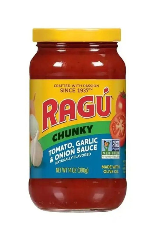 RAGU Chunky Tomato Garlic & Onion Pasta Sauce (396g)