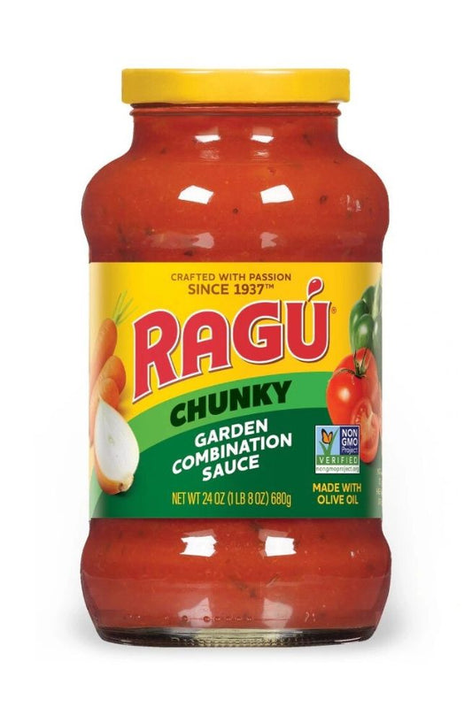 RAGU Chunky Garden Combination Pasta Sauce (680g)