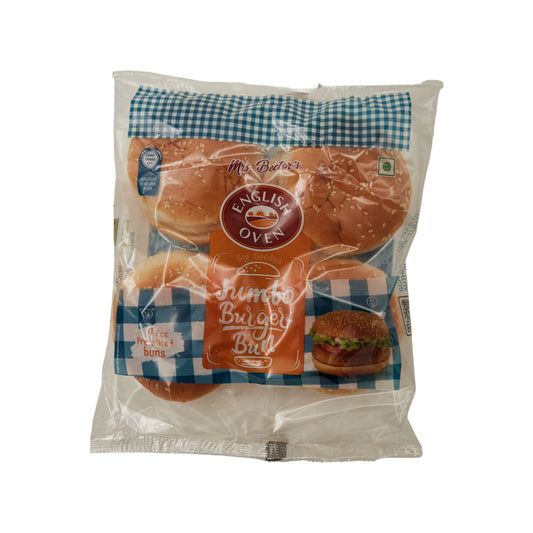 English Oven Jumbo Burger Bun (4pcs)
