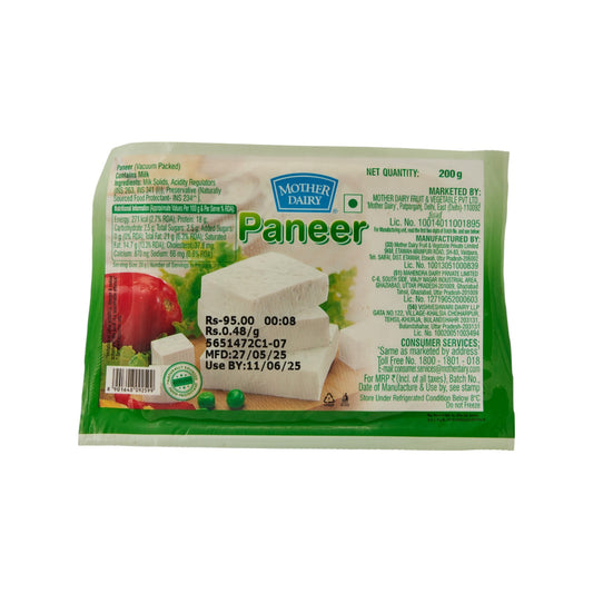 MOTHER DAIRY PANEER