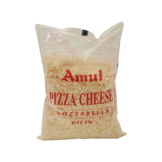 AMUL PIZZA CHEESE MOZZARELLA DICED