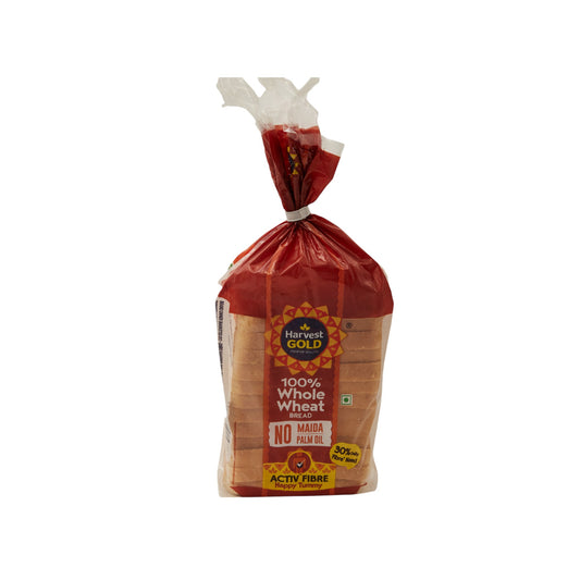 HARVEST GOLD 100% WHOLE WHEAT BREAD