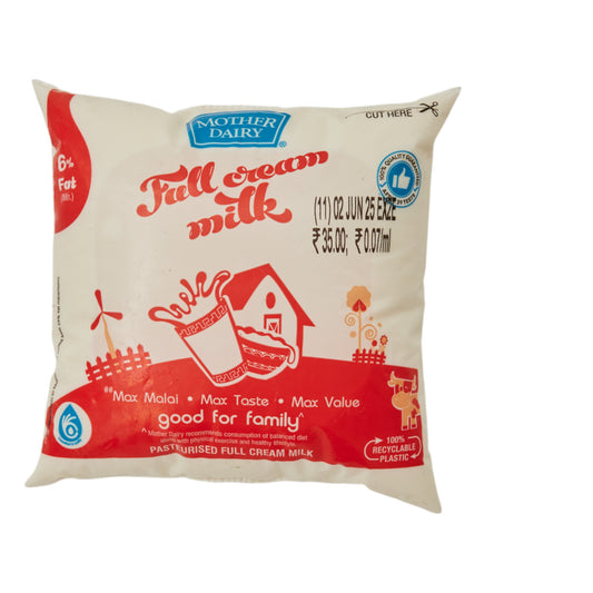 MOTHER DAIRY FULL CREAM MILK