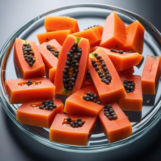 PAPAYA CUT PEELED (CUBES)